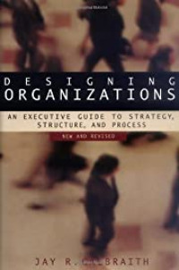 DESIGNING ORGANIZATIONS: AN EXECUTIVE GUIDE TO STRATEGY. STRUCTURE. AND PROCESS: NEW AND REVISED