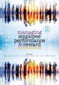 Image of MANAGING EMPLOYEE PERFORMANCE AND REWARD: CONCEPTS, PRACTICES, STRATEGIES