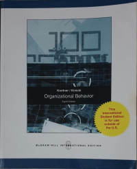 ORGANIZATIONAL BEHAVIOR