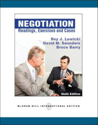 NEGOTIATION: READINGS, EXERCISES, AND CASES 6TH EDITION