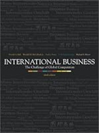 Image of INTERNATIONAL BUSINESS: THE CHALLENGE OF GLOBAL COMPETITION