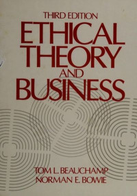 Image of ETHICAL THEORY AND BUSINESS