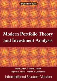 MODERN PORTFOLIO THEORY AND INVESTMENT ANALYSIS