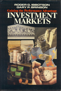INVESTMENT MARKETS: GAINING THE PERFORMANCE ADVANTAGE