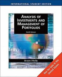 ANALYSIS OF INVESTMENTS AND MANAGEMENT OF PORTOFOLIOS