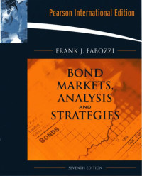 BOND MARKETS, ANALYSIS AND STRATEGIES