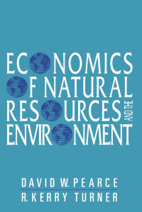 Image of ECONOMICS OF NATURAL RESOURCES AND THE ENVIRONMENT