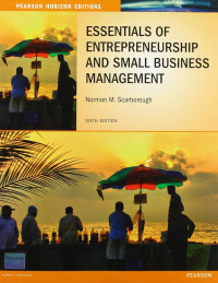 ESSENTIALS OF ENTREPRENEURSHIP AND SMALL BUSINESS MANAGEMENT