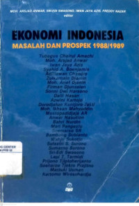 Image of EKONOMI INDONESIA: MASALAH DAN PROSPEK 1988/1989