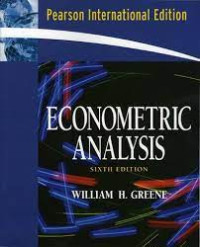 ECONOMETRIC ANALYSIS: INTERNATIONAL EDITION