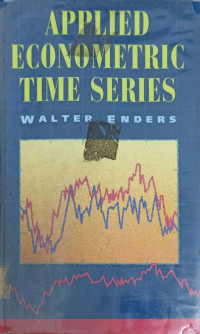 Image of APPLIED ECONOMETRICS TIME SERIES