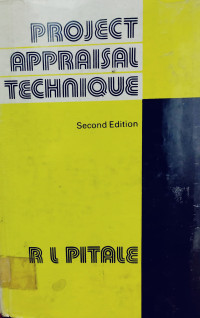 Image of PROJECT APPRAISAL TECHNIQUE
