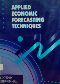 Image of APPLIED ECONOMIC FORECASTING TECHNIQUES