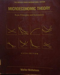 Image of MICROECONOMIC THEORY: BASIC PRINCIPLES AND EXTENSIONS