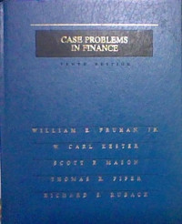 CASE PROBLEMS IN FINANCE