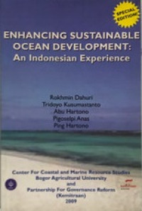 ENHANCING SUSTAINABLE OCEAN DEVELOPMENT: AN INDONESIAN EXPERIENCE