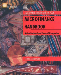 Image of MICROFINANCE HANDBOOK: AN INSTITUTIONAL AND FINANCIAL PERSPECTIVE (SUSTAINABLE BANKING WITH THE POOR)
