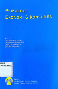 Image of PSIKOLOGI EKONOMI & KONSUMEN
