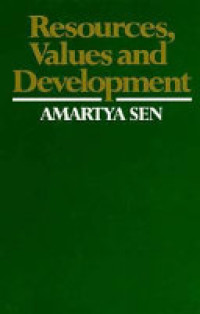 Image of RESOURCES, VALUES AND DEVELOPMENT