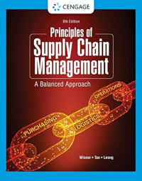 Image of PRINCIPLES OF SUPPLY CHAIN MANAGEMENT: A BALANCED APPROACH
